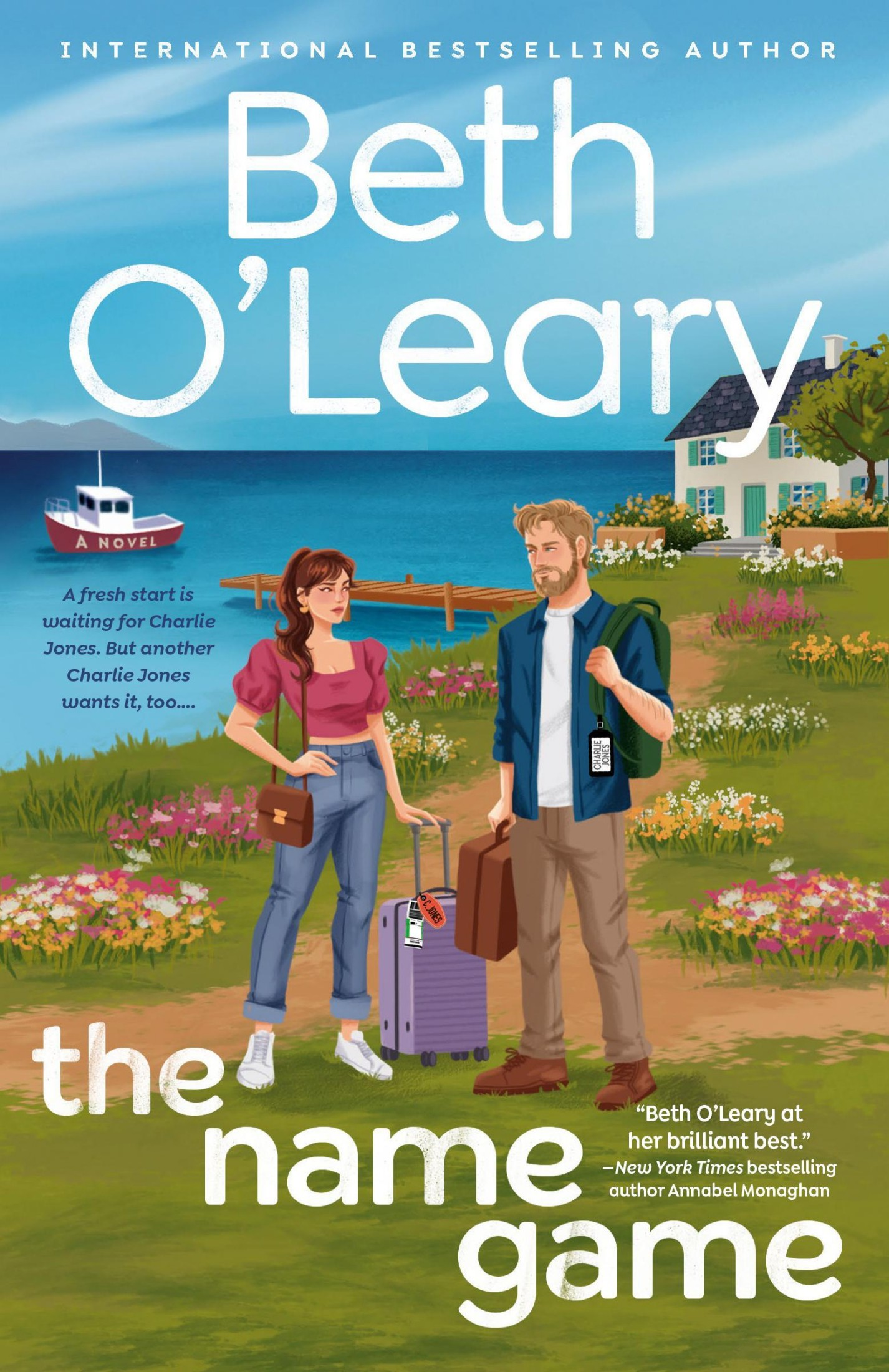The Name Game by Beth O'Leary book cover